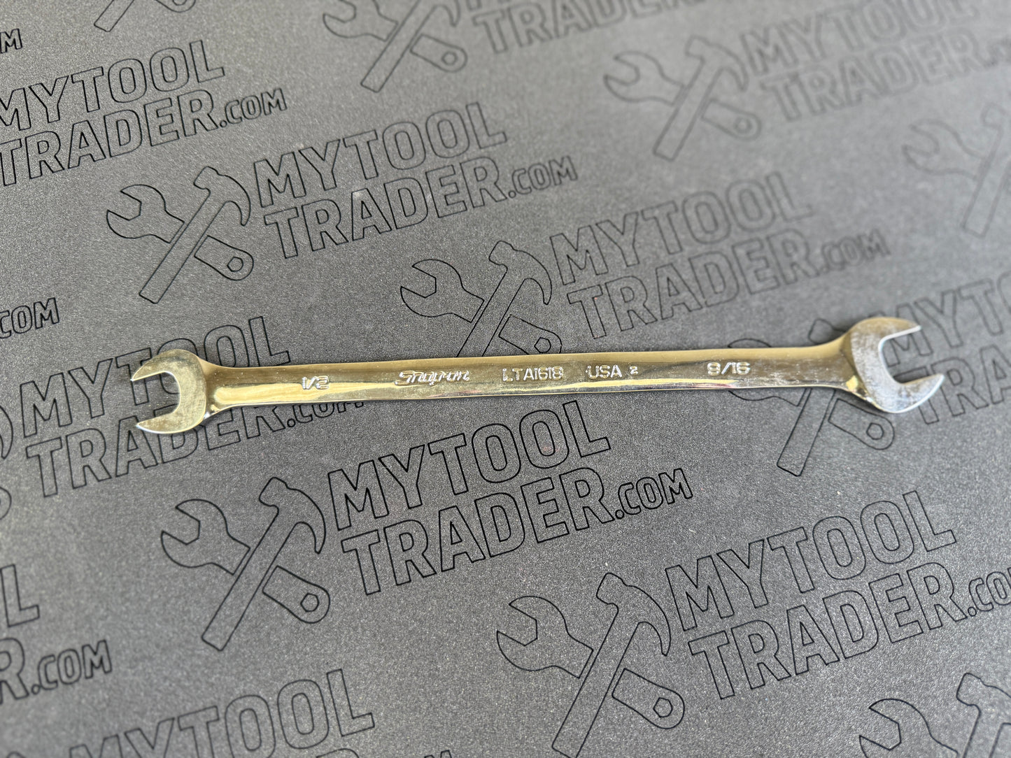 1/2–9/16" SAE 15° Offset Low Torque Slimline Open-End Wrench