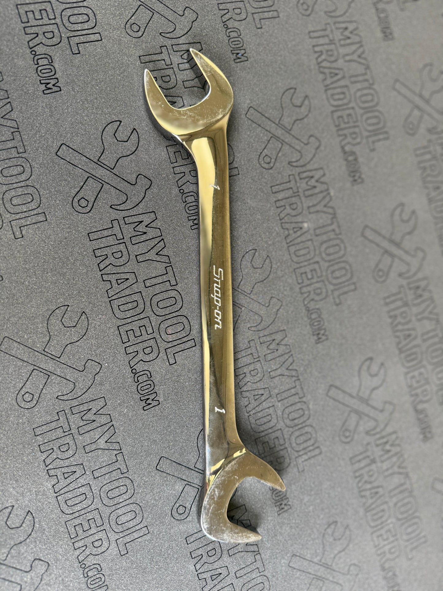 1" SAE Four-Way Angle Head Open-End Wrench
