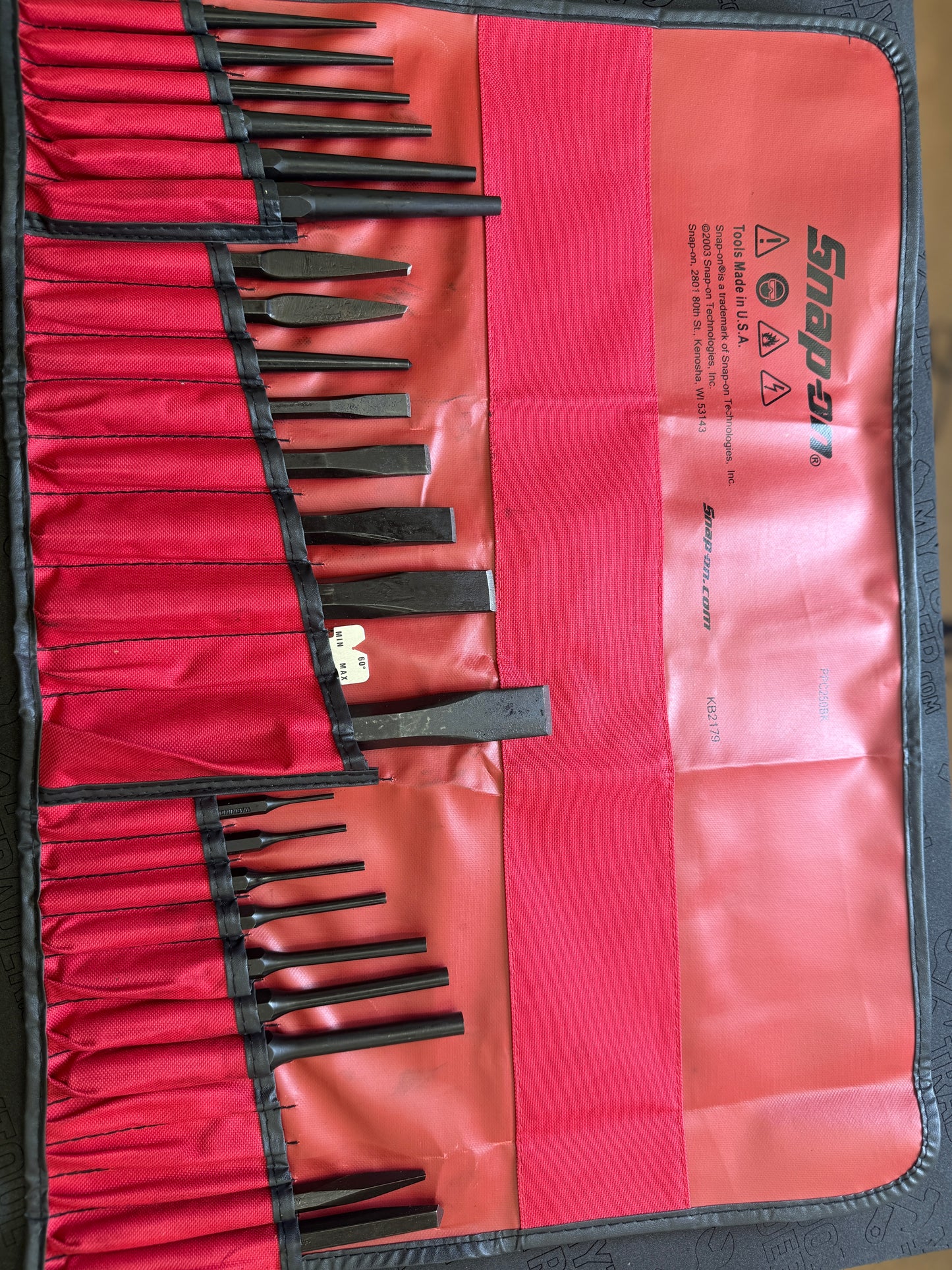 24 pc Punch and Chisel Set