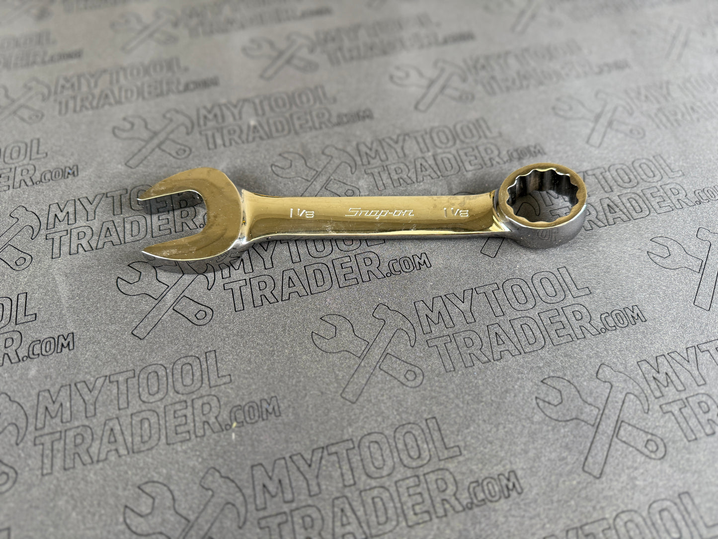 1-1/8" 12-Point SAE Flank Drive® Short Combination Wrench