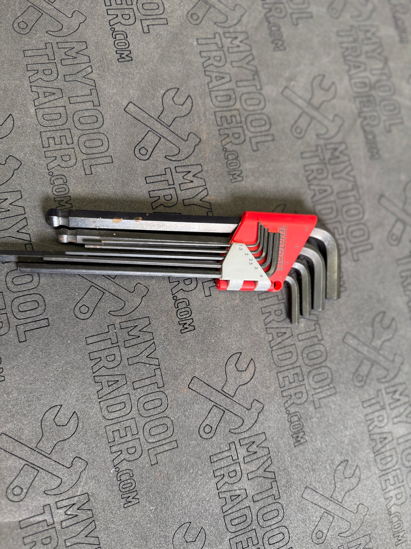 Teng Tools 9 Piece Metric Ball Point Hex Key Set-Pre Loved