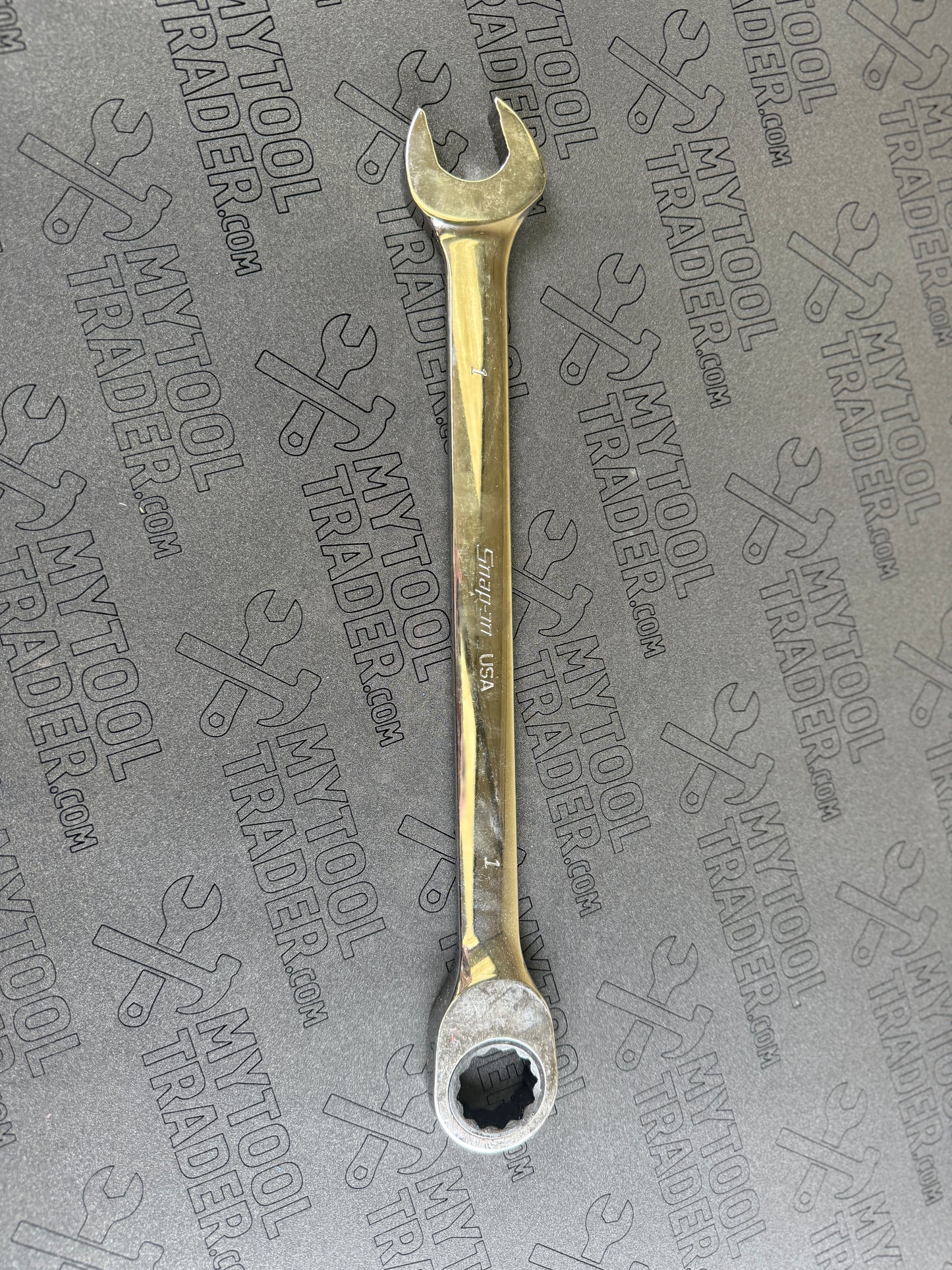 1" 12-Point SAE Flank Drive® Plus 0° Offset Non-Reversing Ratcheting Combination Wrench