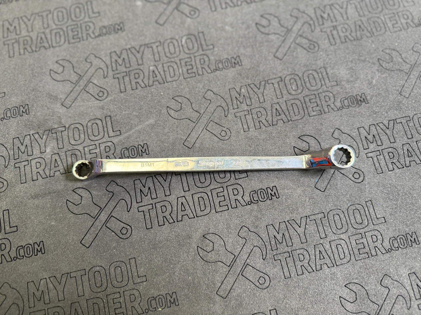 3/8-7/16" 12-Point SAE Flank Drive® 60° Deep Offset Box Wrench - Pre-Loved