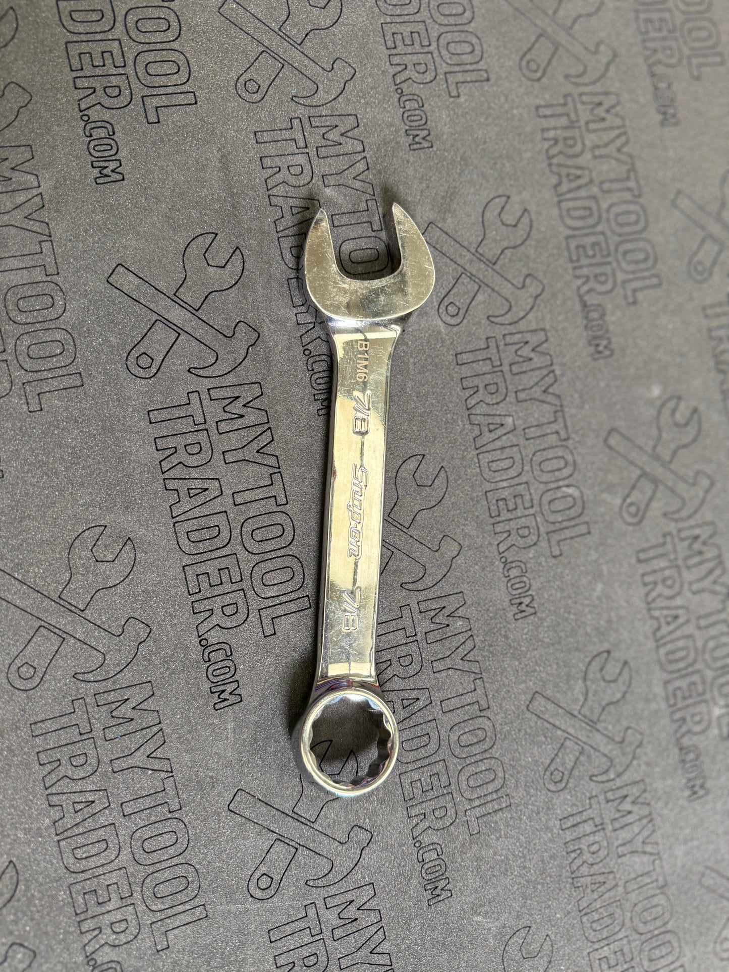 7/8" 12-Point SAE Flank Drive® Short Combination Wrench - Pre-Loved