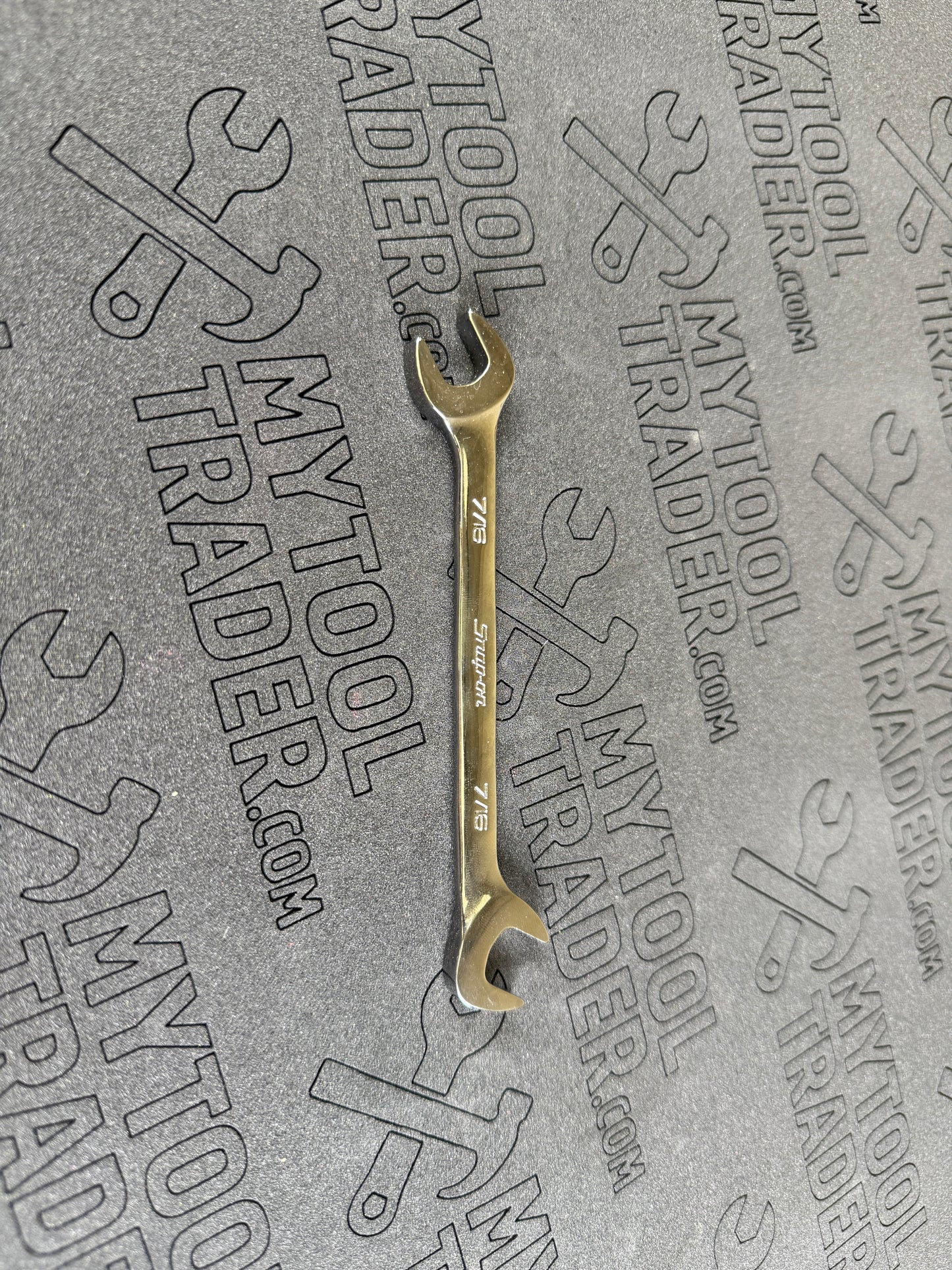 7/16" SAE Four-Way Angle Head Open-End Wrench