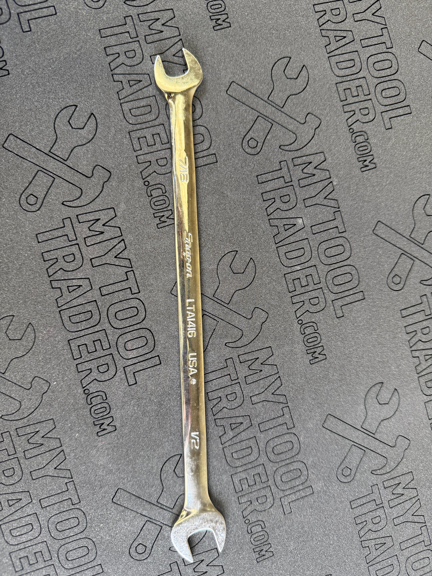 7/16–1/2" SAE 15° Offset Low Torque Slimline Open-End Wrench