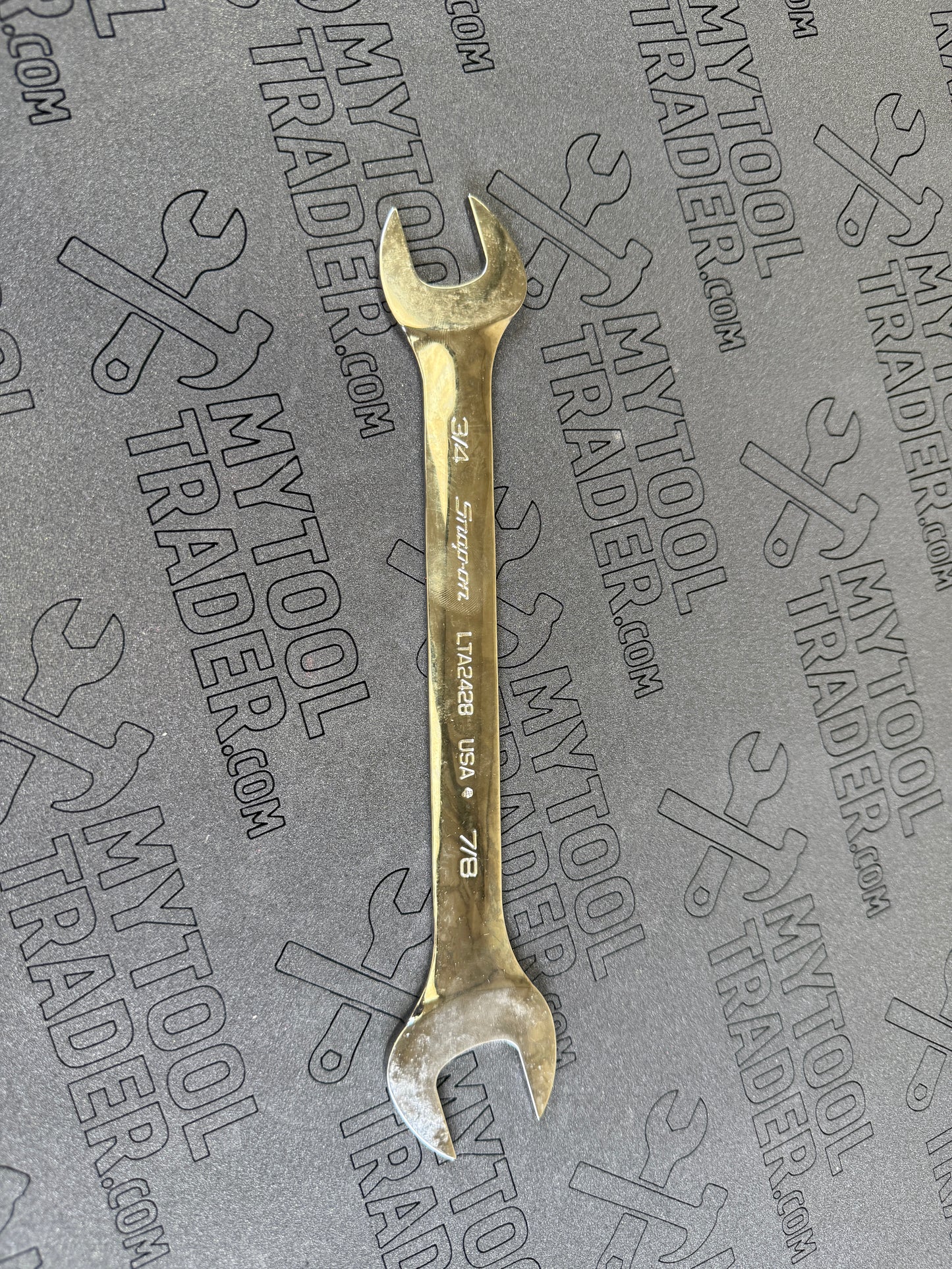3/4–7/8" SAE 15° Offset Low Torque Slimline Open-End Wrench
