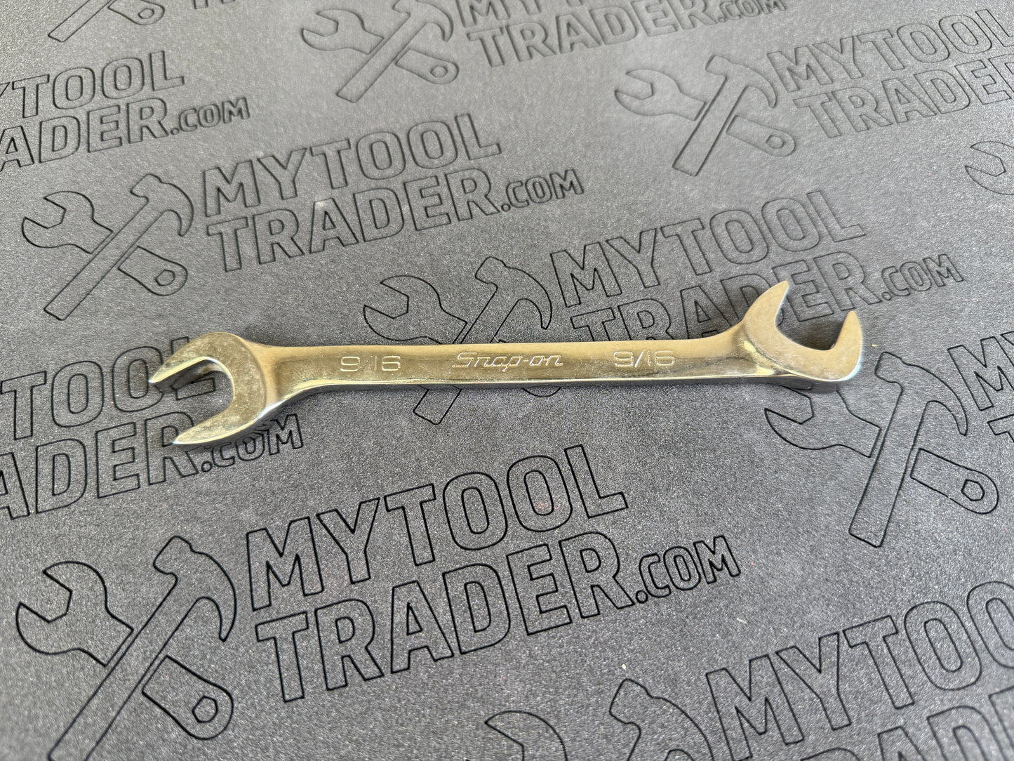 9/16" SAE Four-Way Angle Head Open-End Wrench