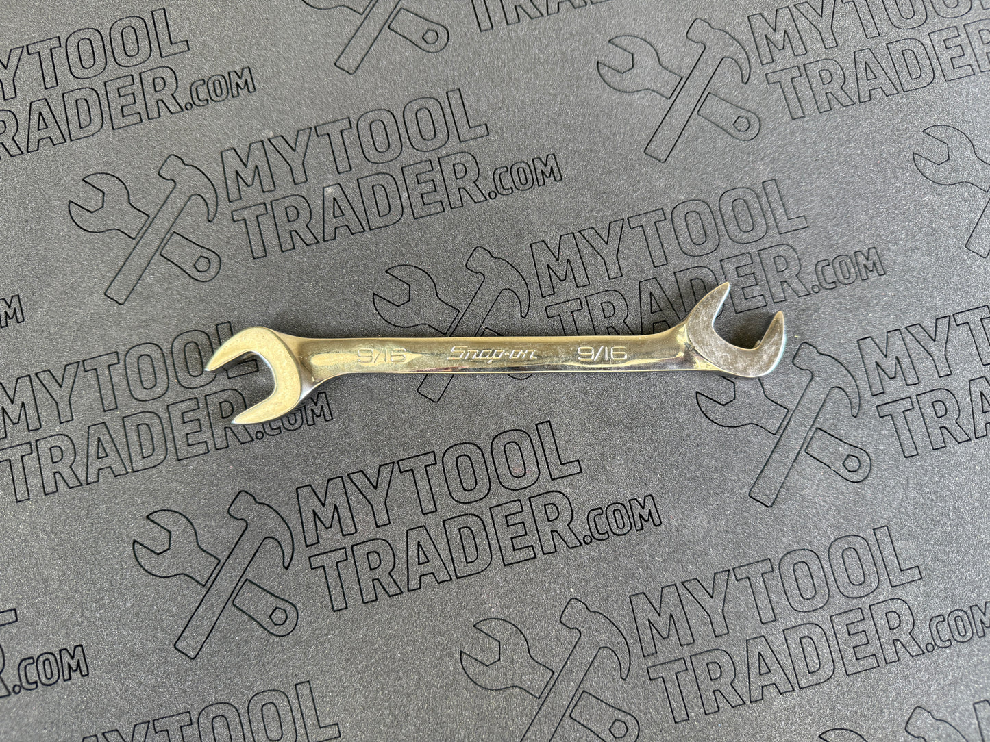 9/16" SAE Four-Way Angle Head Open-End Wrench