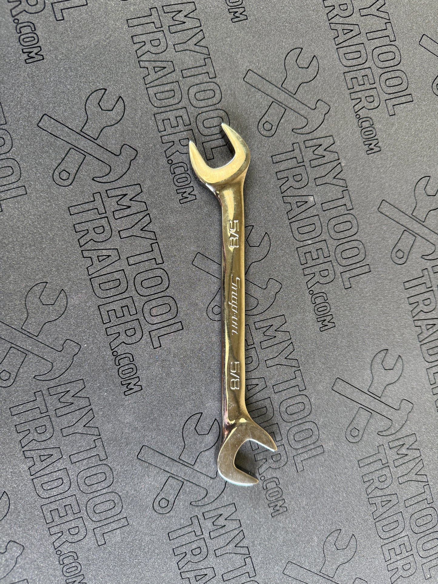 5/8" SAE Four-Way Angle Head Open-End Wrench