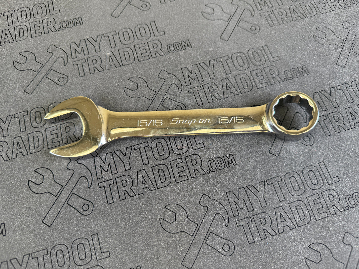 15/16" 12-Point SAE Flank Drive® Short Combination Wrench