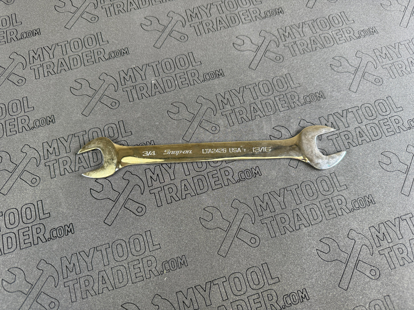 3/4–13/16" SAE 15° Offset Low Torque Slimline Open-End Wrench