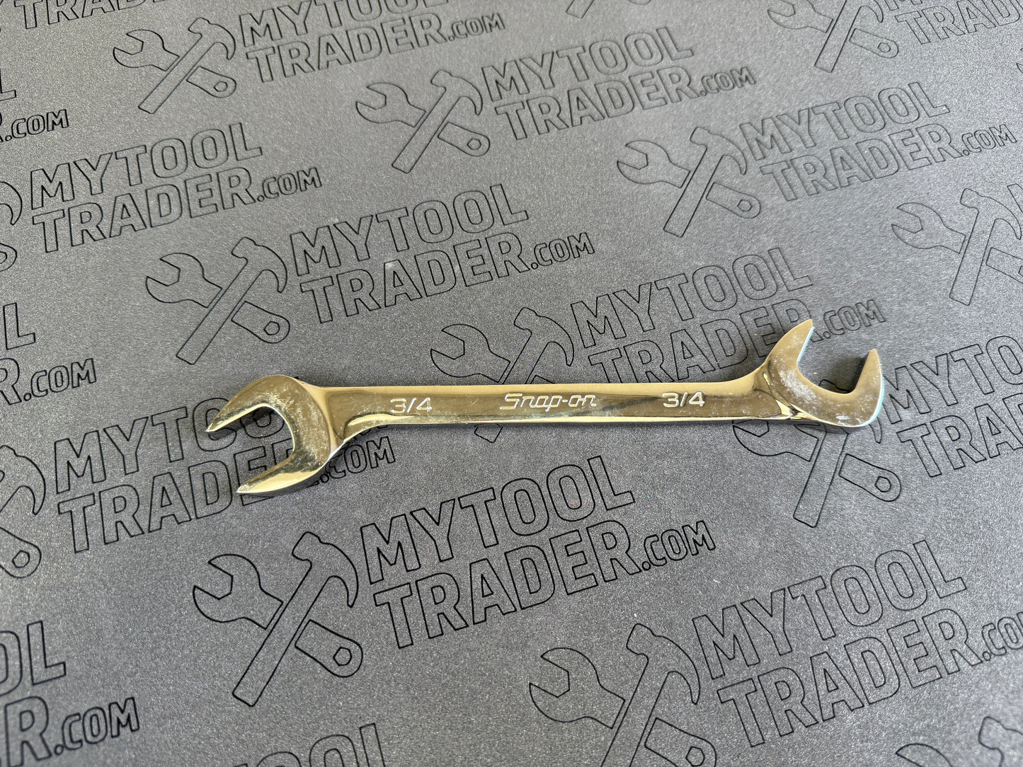 3/4" SAE Four-Way Angle Head Open-End Wrench