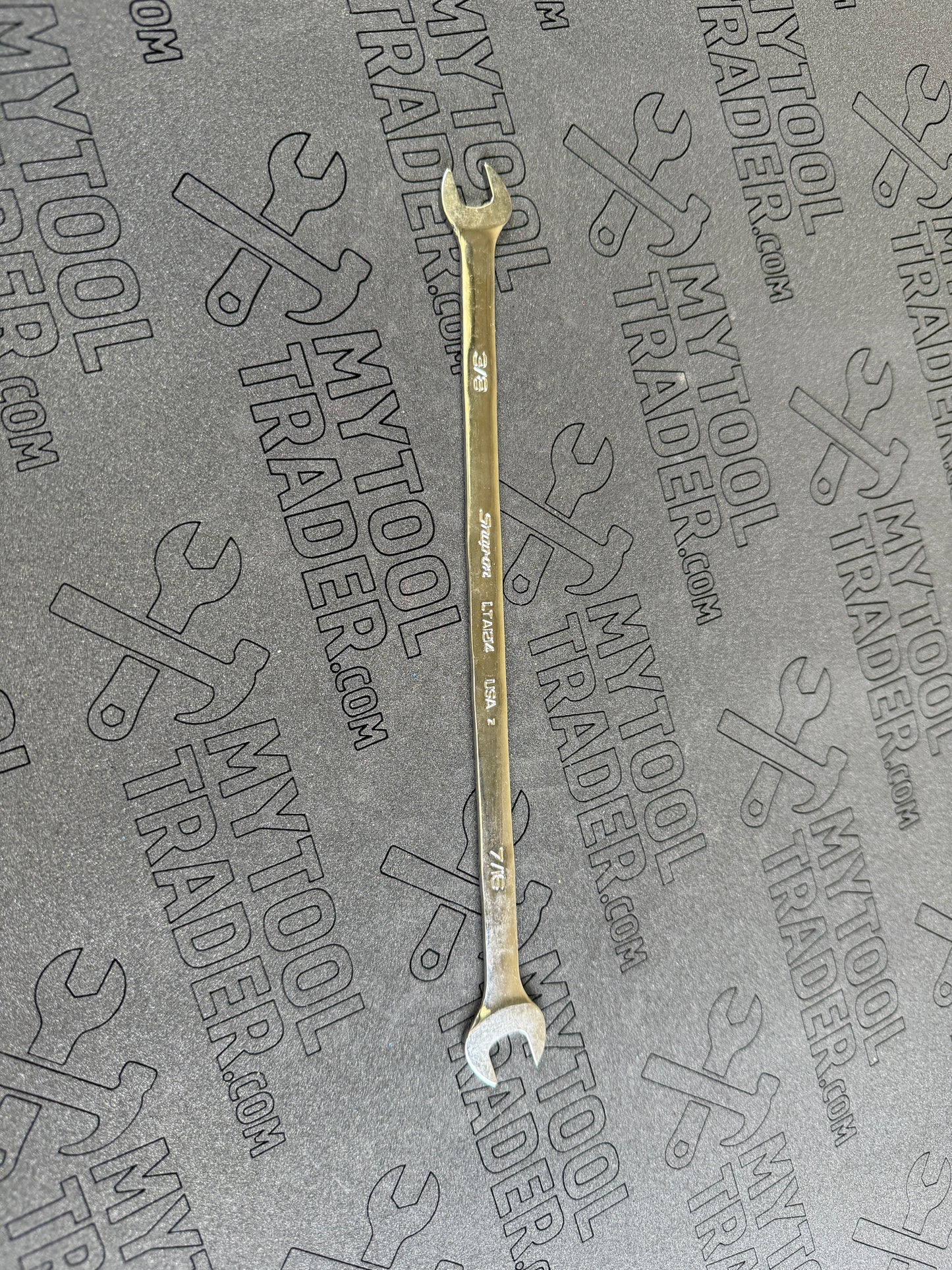 3/8–7/16" SAE 15° Offset Low Torque Slimline Open-End Wrench