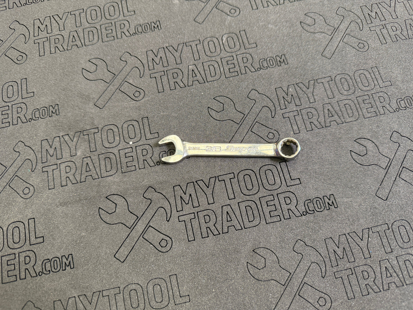 3/8" 12-Point SAE Flank Drive® Midget Combination Wrench - Pre-Loved