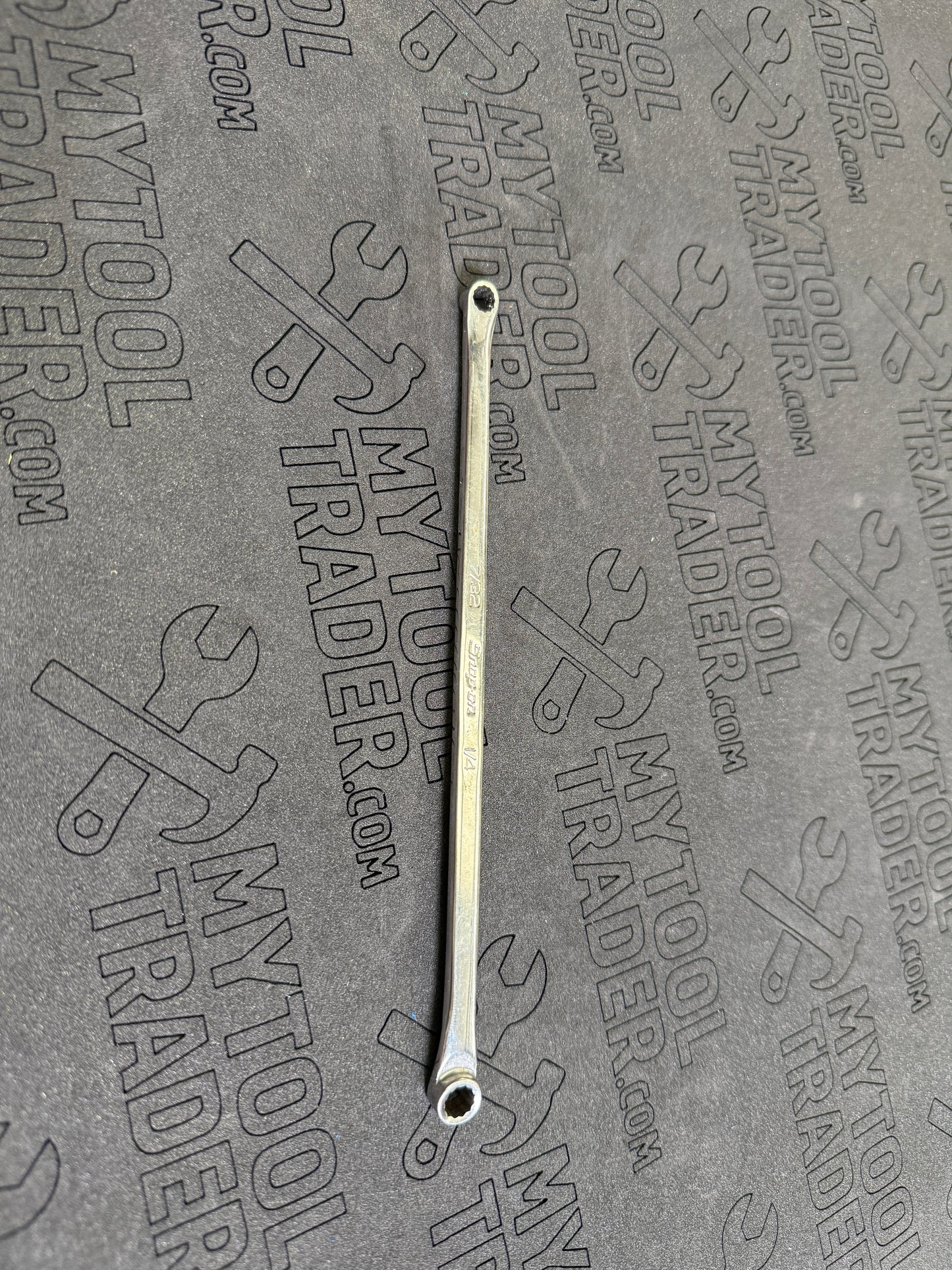 7/32–1/4" 12-Point SAE Flank Drive® High-Performance 15° Offset Box Wrench - Pre-Loved