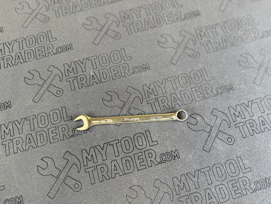 11/32" 12-Point SAE Flank Drive® Short Combination Wrench