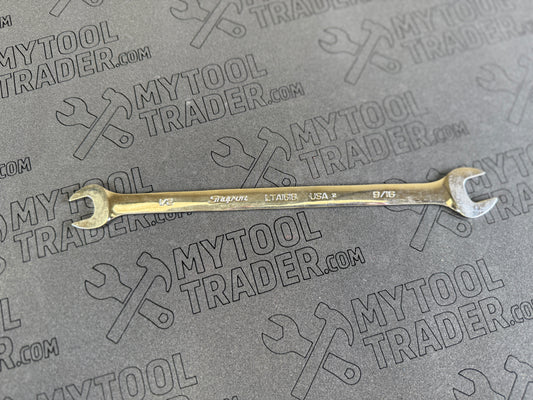 1/2–9/16" SAE 15° Offset Low Torque Slimline Open-End Wrench