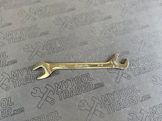 3/4" SAE Four-Way Angle Head Open-End Wrench
