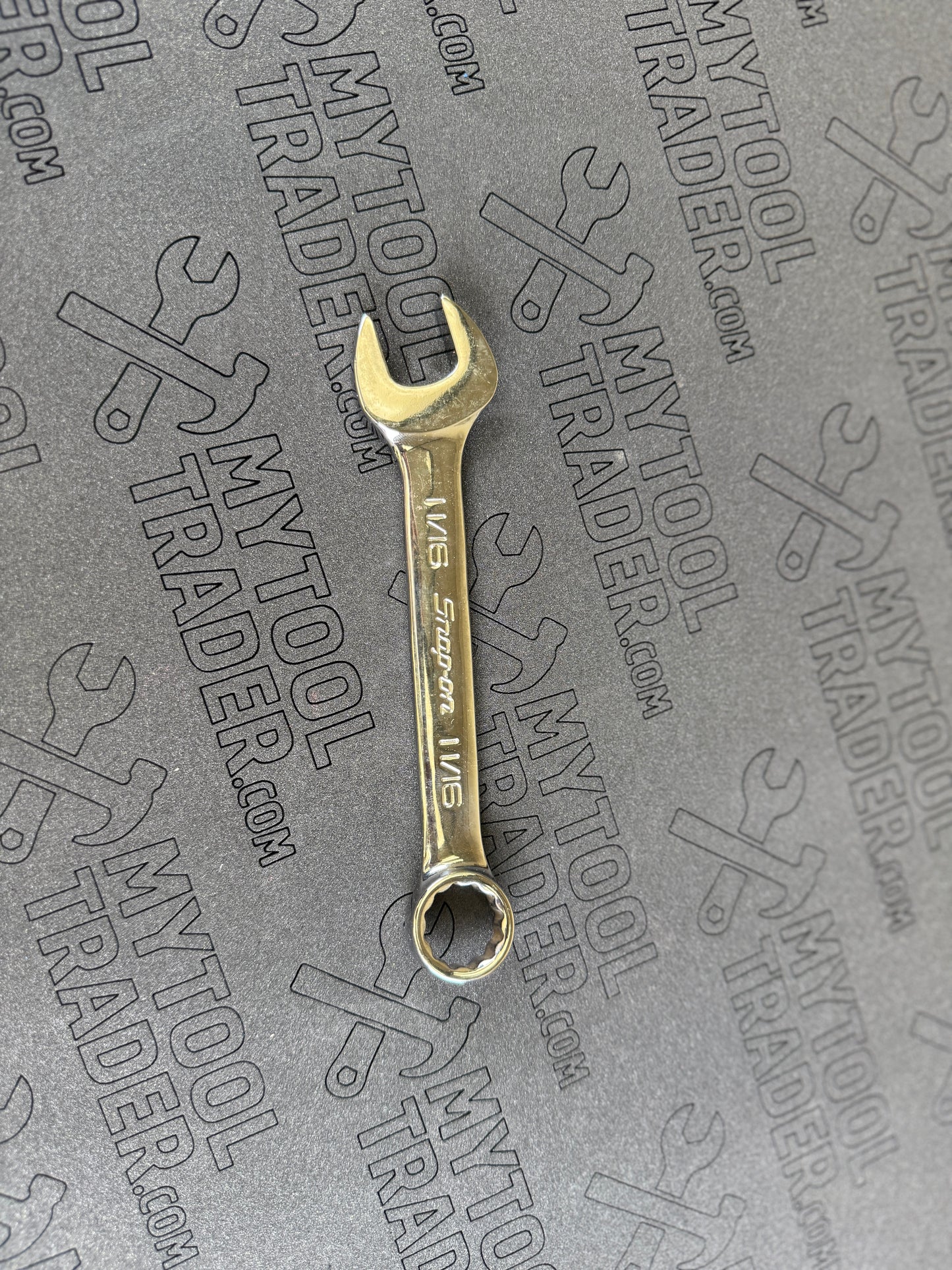 11/16" 12-Point SAE Flank Drive® Short Combination Wrench