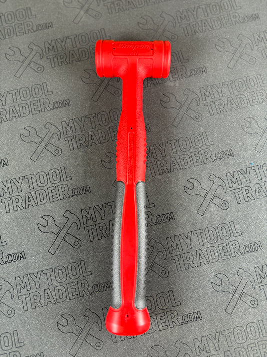 16 oz Soft Grip Dead Blow Hammer (Red)