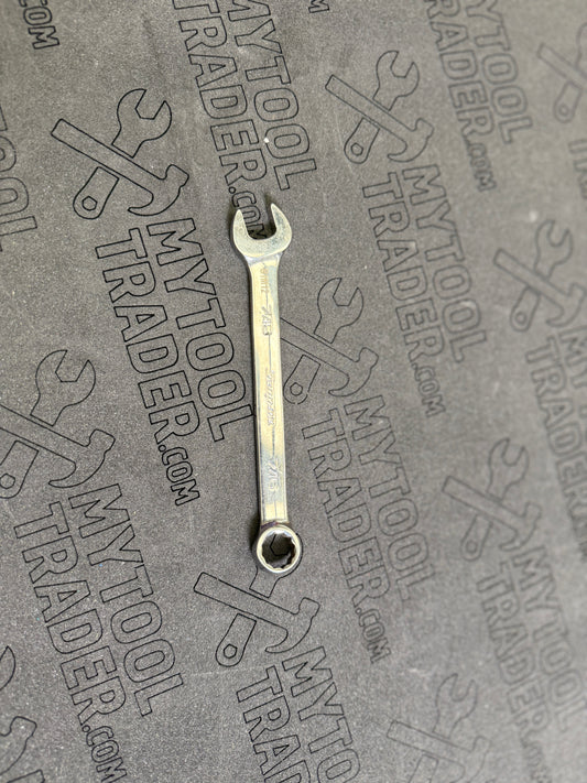7/16" 12-Point SAE Flank Drive® Short Combination Wrench - Pre-Loved