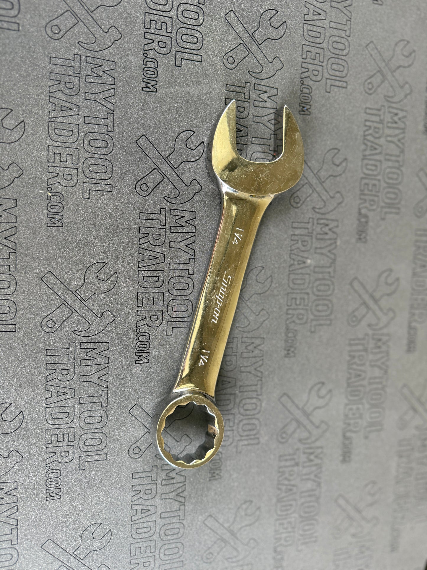 1-1/4" 12-Point SAE Flank Drive® Short Combination Wrench