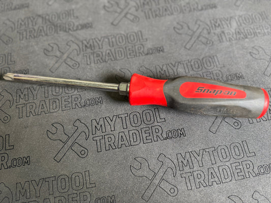 PHILLIPS® #4 Instinct® Soft Grip Standard Screwdriver (Red)-Pre Loved