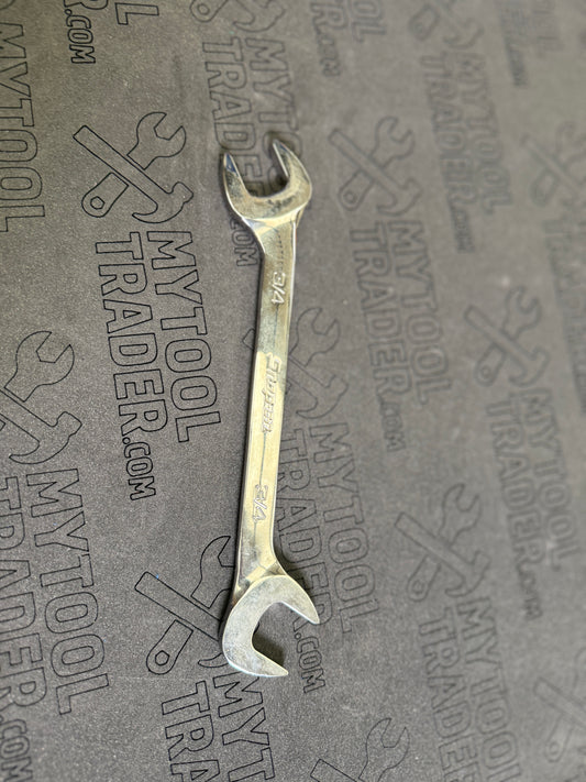 3/4" SAE Four-Way Angle Head Open-End Wrench - Pre-Loved