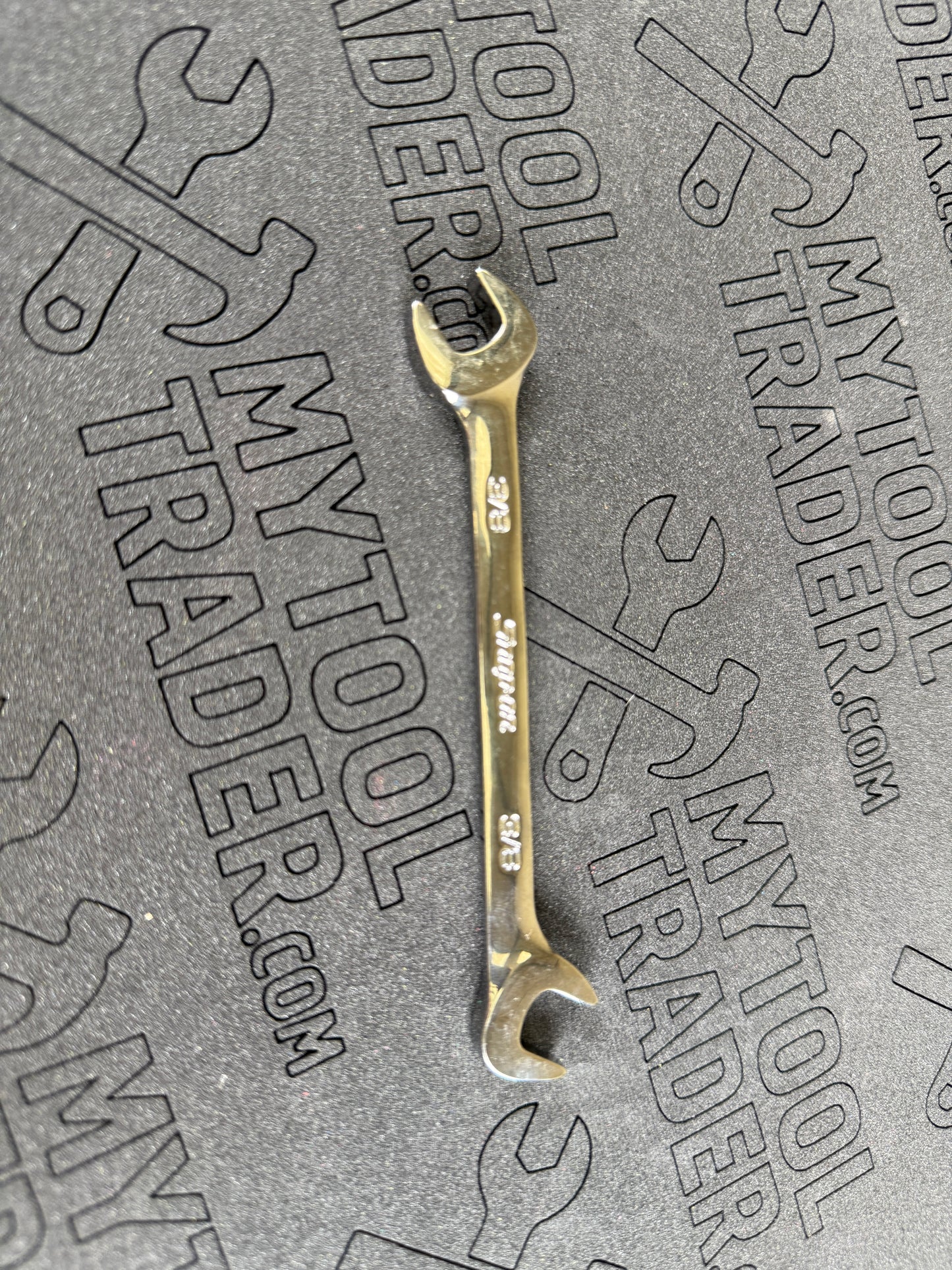 3/8" SAE Four-Way Angle Head Open-End Wrench