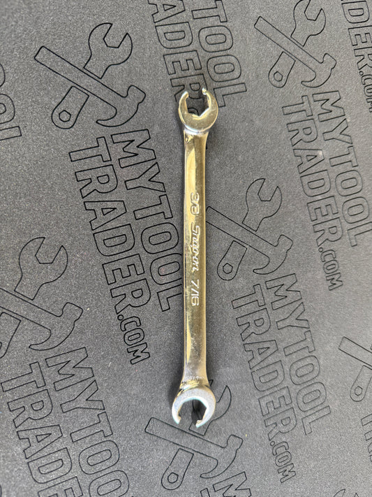 3/8–7/16" 6-Point SAE Flank Drive® Double End Flare Nut Wrench