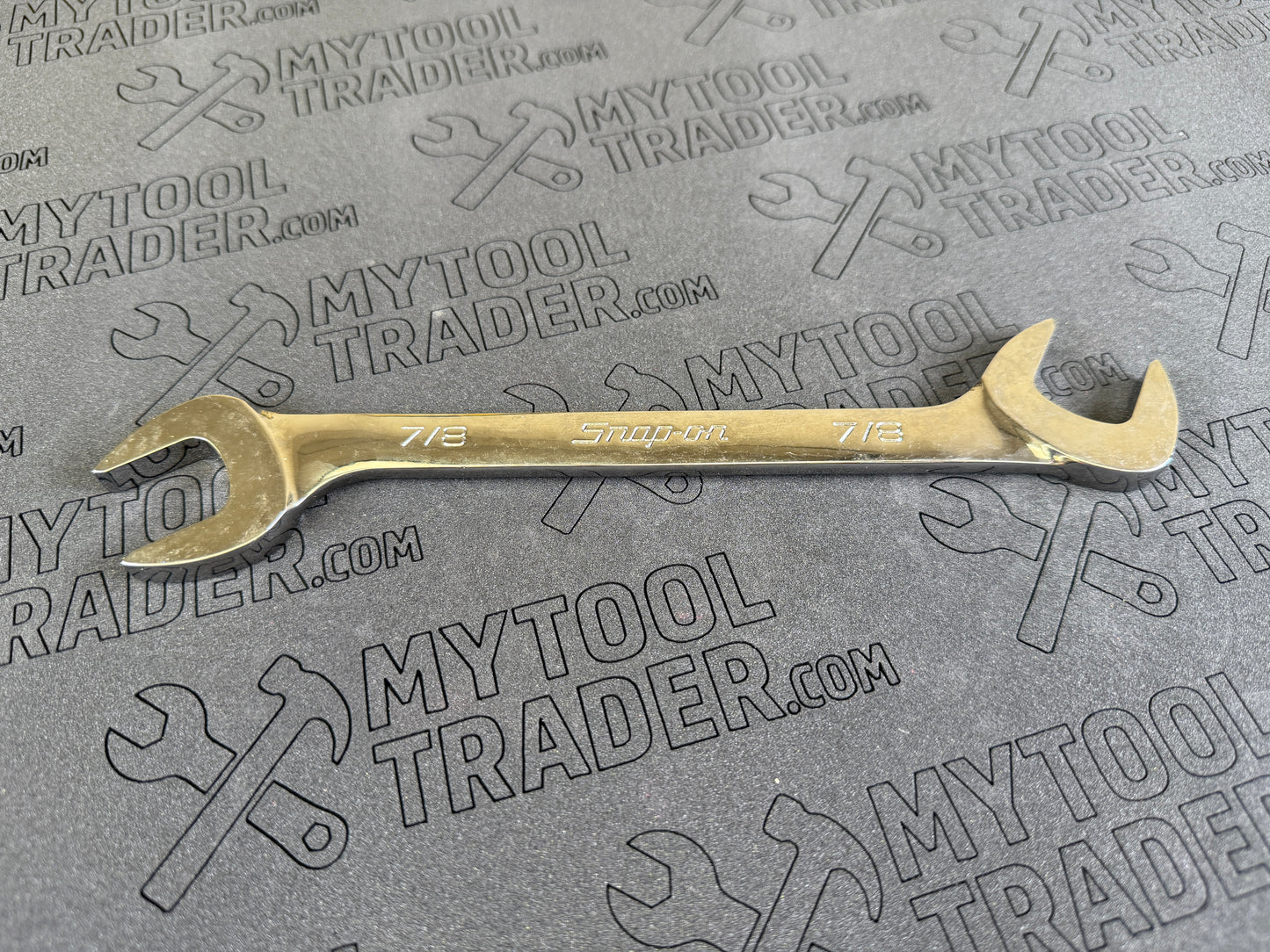 7/8" SAE Four-Way Angle Head Open-End Wrench