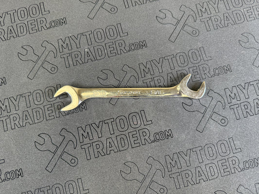 9/16" SAE Four-Way Angle Head Open-End Wrench