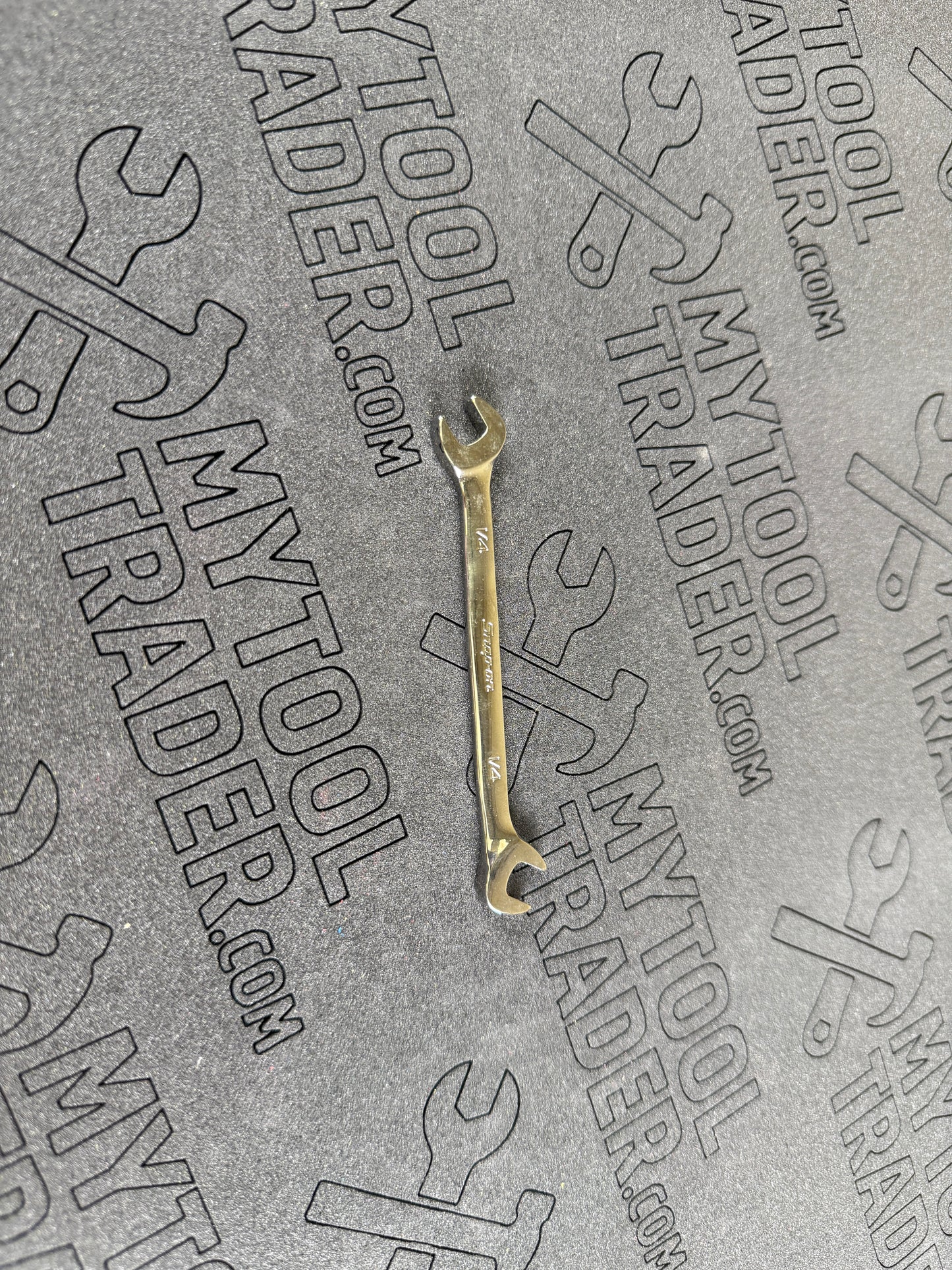 1/4" SAE Four-Way Angle Head Open-End Wrench