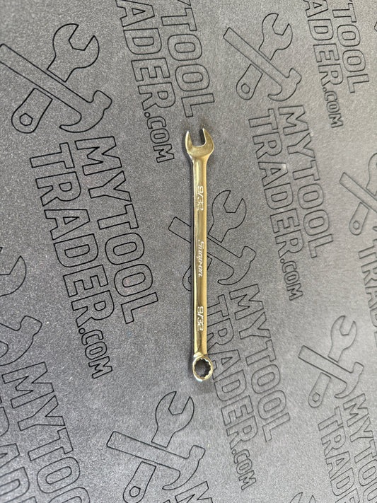 9/32" 12-Point SAE Flank Drive® Short Combination Wrench