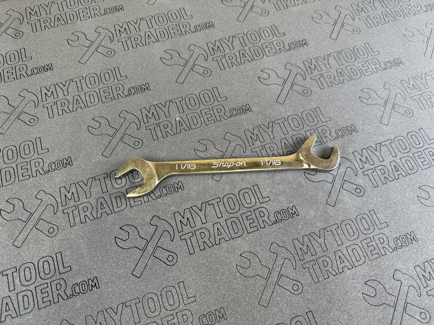 11/16" SAE Four-Way Angle Head Open-End Wrench