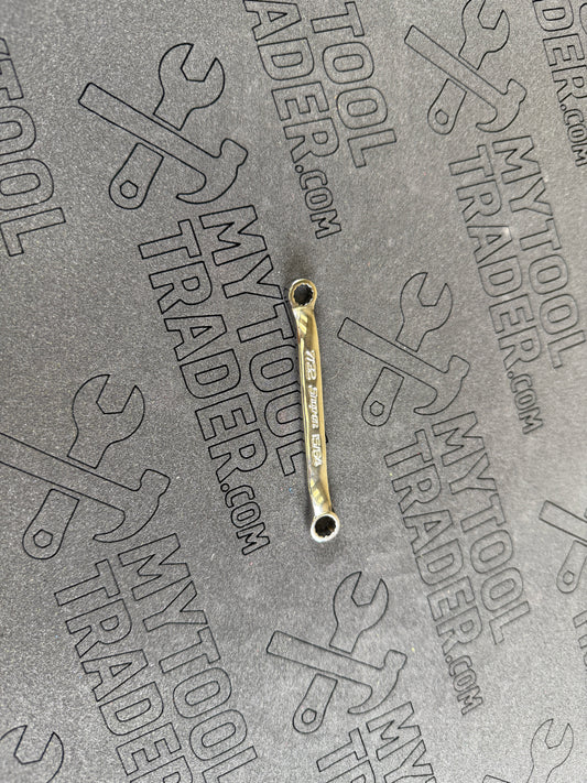 7/32–15/64" 12-Point SAE Flank Drive® Midget 10° Offset Box Wrench