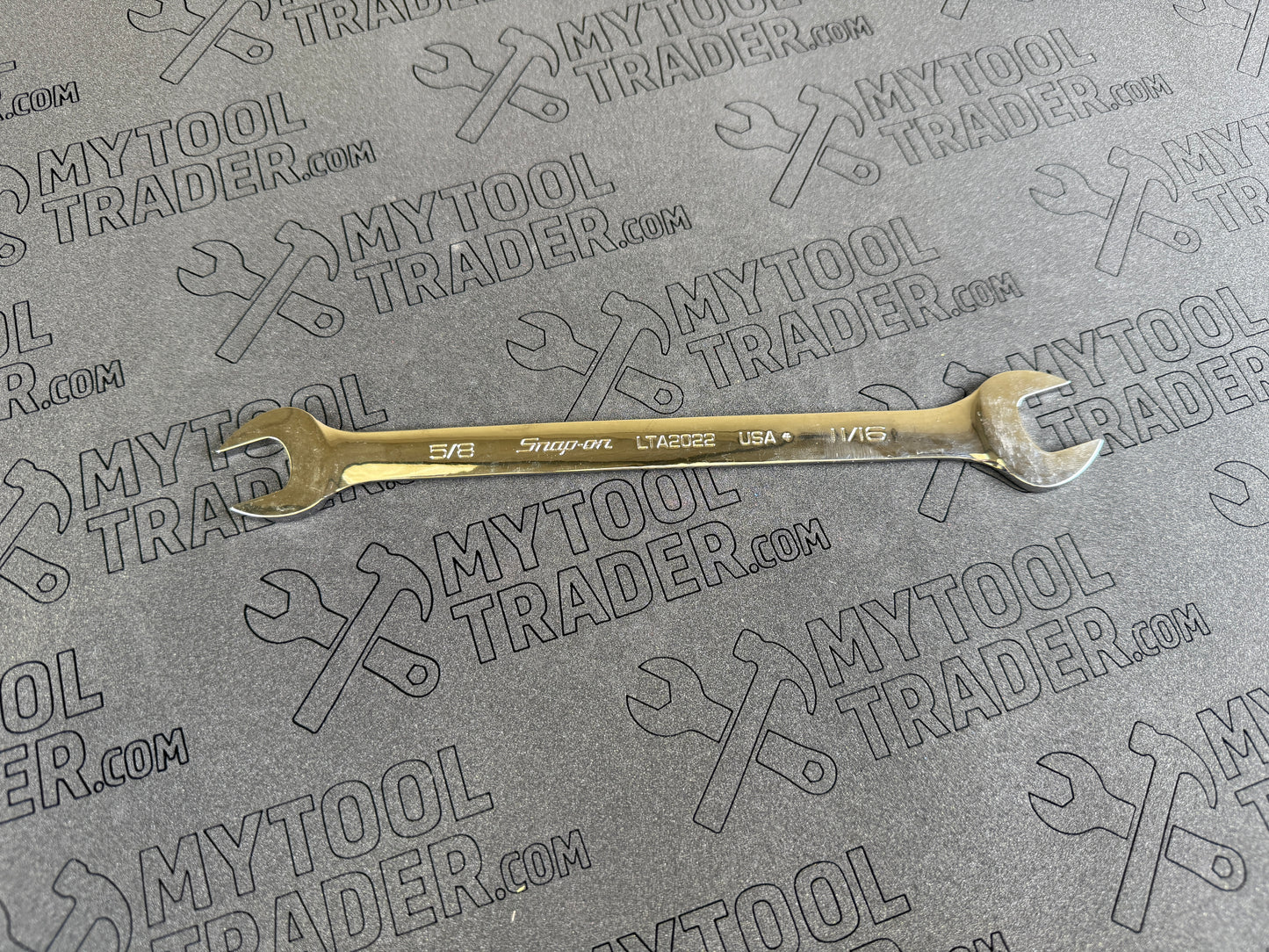5/8–11/16" SAE 15° Offset Low Torque Slimline Open-End Wrench
