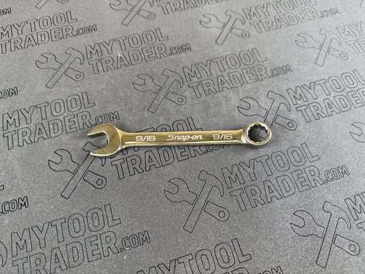 9/16" 12-Point SAE Flank Drive® Short Combination Wrench
