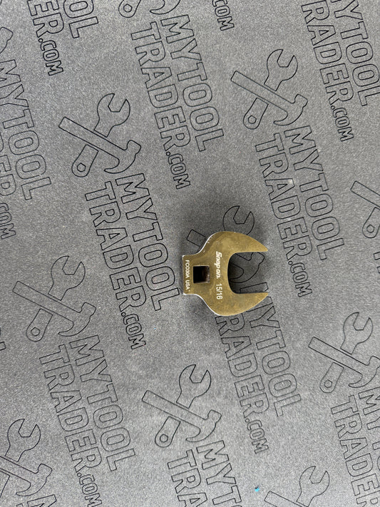 3/8" Drive SAE 15/16" Open-End Crowfoot Wrench