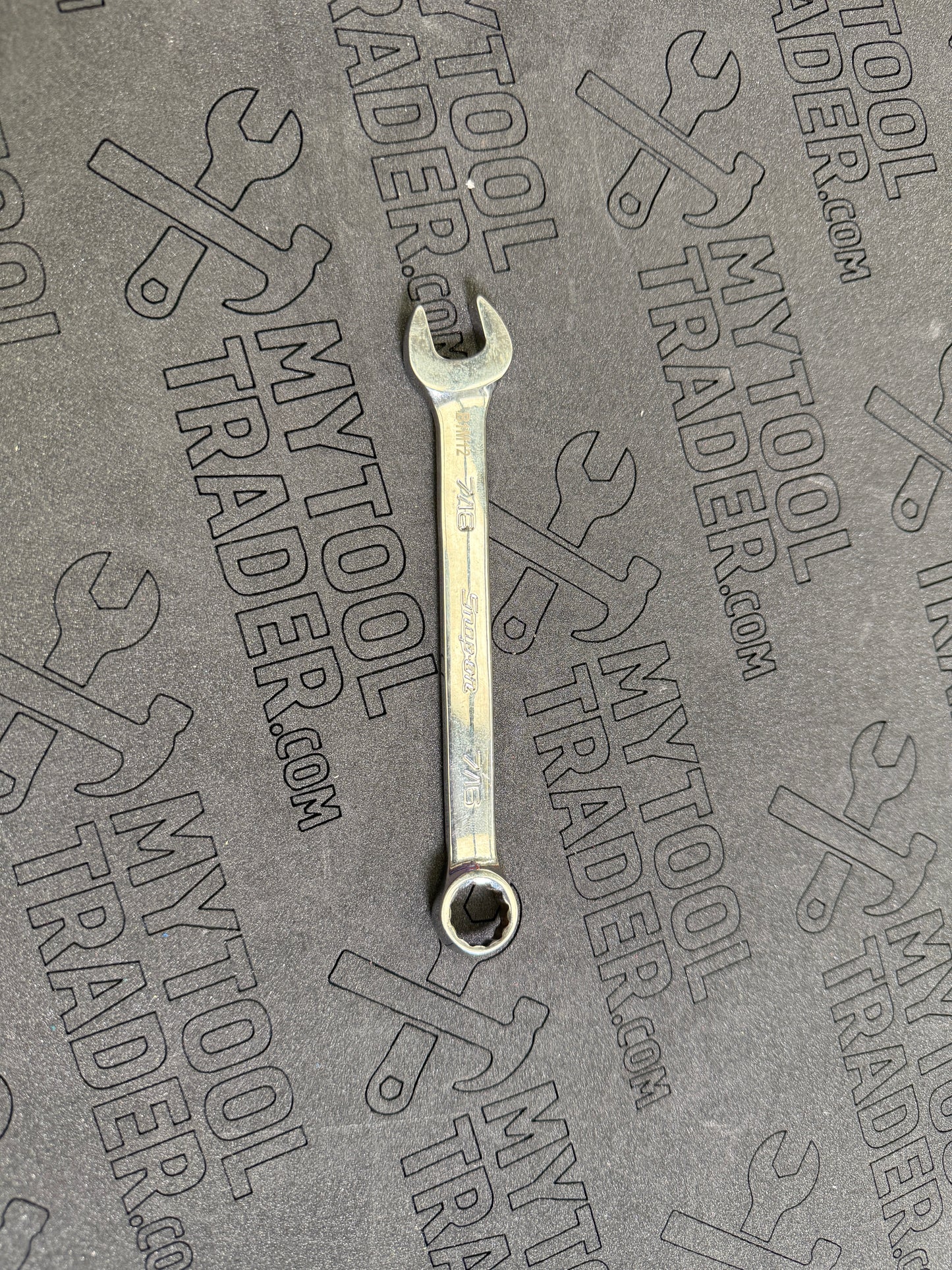 7/16" 12-Point SAE Flank Drive® Short Combination Wrench - Pre-Loved