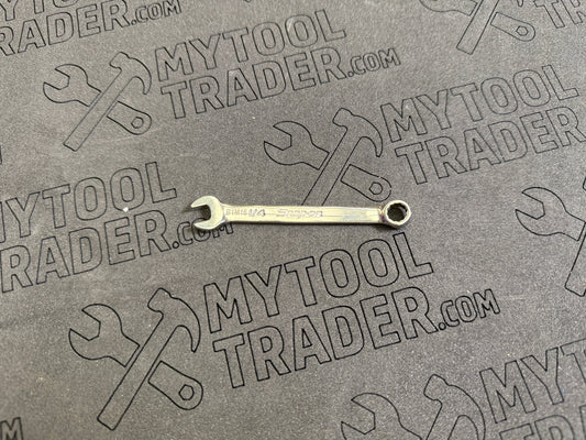1/4" 12-Point SAE Flank Drive® Midget Combination Wrench - Pre-Loved