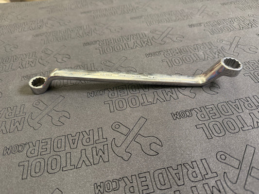 9/16-5/8" 12-Point SAE Flank Drive® 60° Deep Offset Box Wrench-Pre Loved