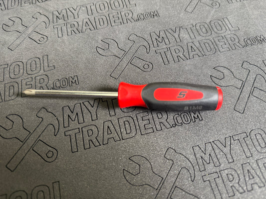 PHILLIPS® #1 Instinct® Soft Grip Mini-Tip Screwdriver (Red)-Pre LOved