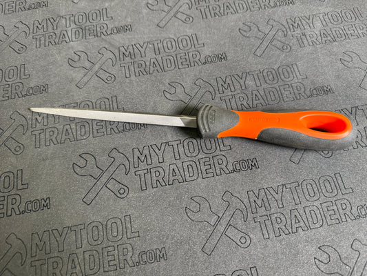 Bahco three square file (150mm)-Pre Loved