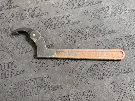 Adjustable Hook Spanner Wrench 2" 4-3/4"-Pre Loved